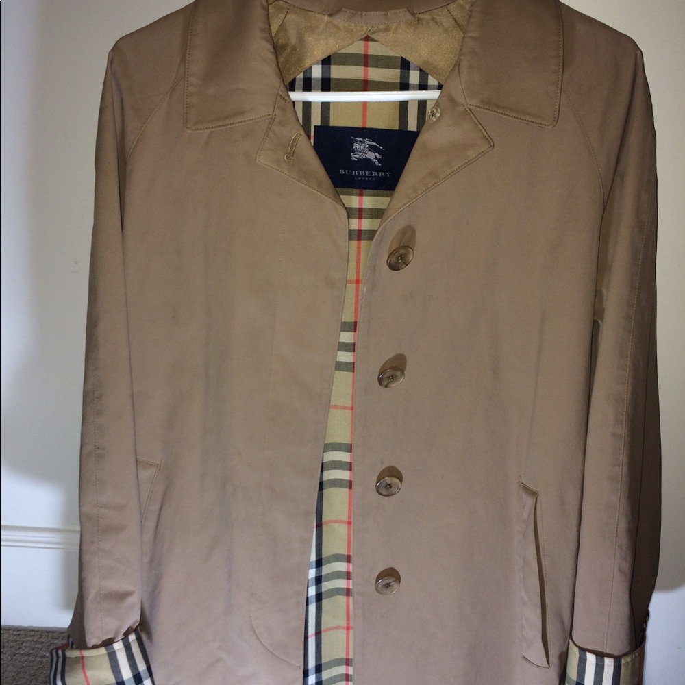 Burberry tan jacket